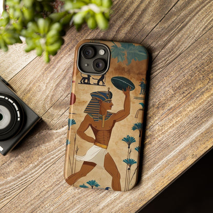 "Tutankhaman Takes the Pass" Mobile Phone Case