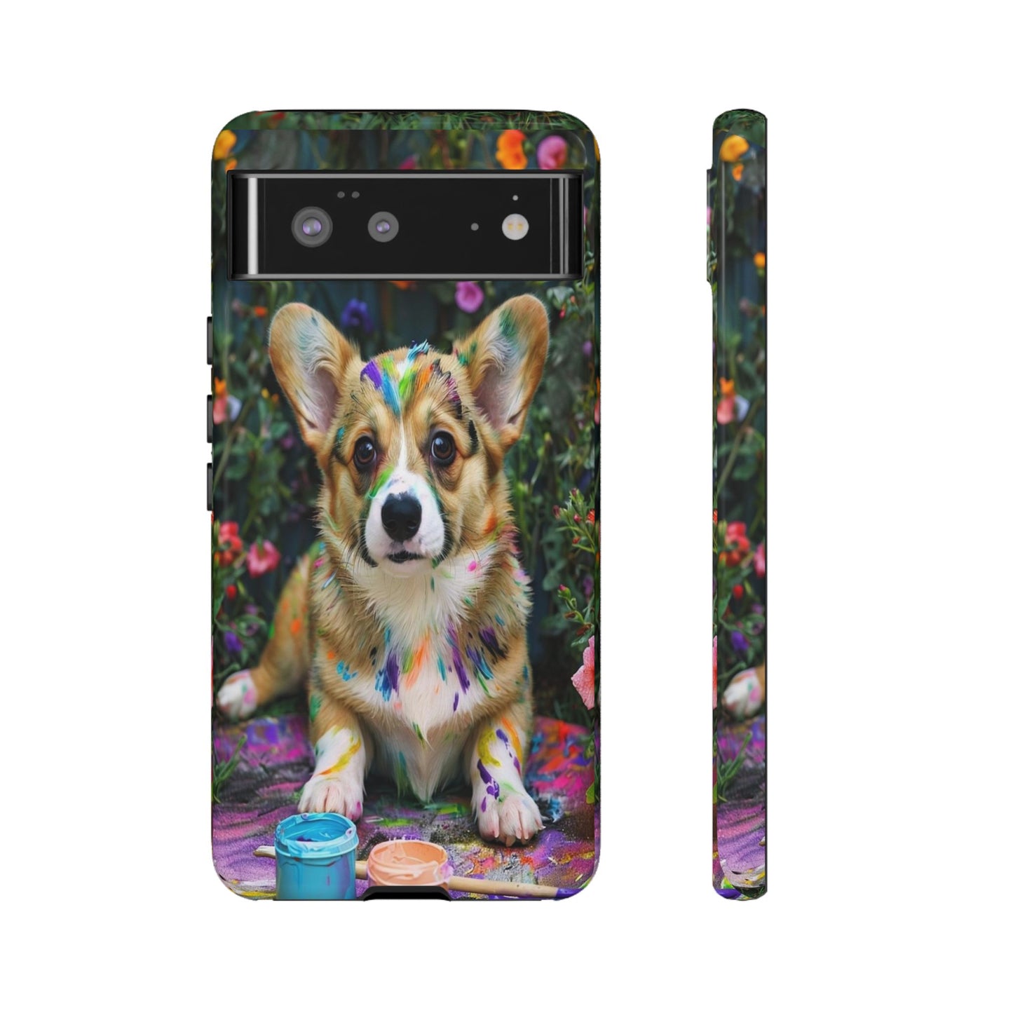 "Paint It Corgi" Mobile Phone Case