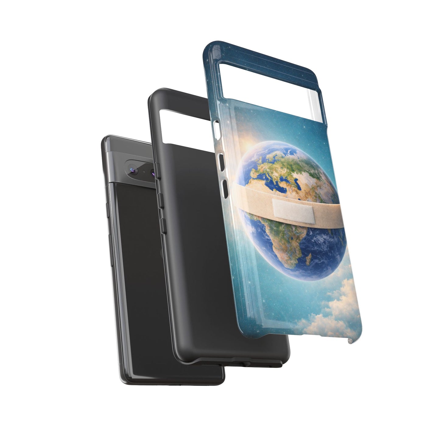 Earth Band Tough Case — Protective Planet Phone Case with Global Design