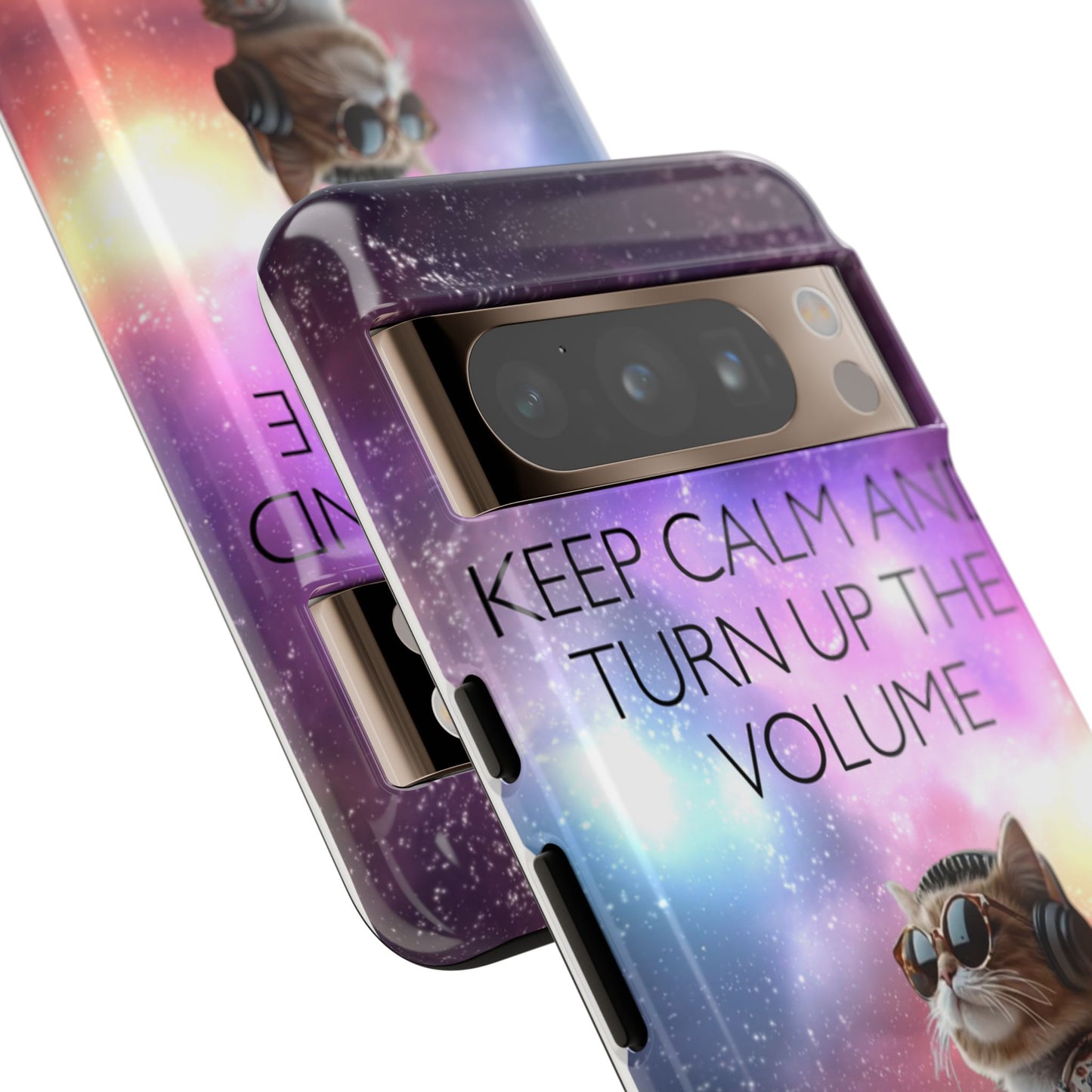 "Keep calm and turn up the Volume" Mobile Phone Case (mix)