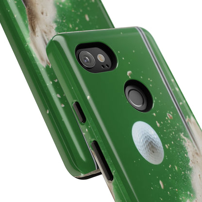 "Bunker Shot" Mobile Phone Case (light green)