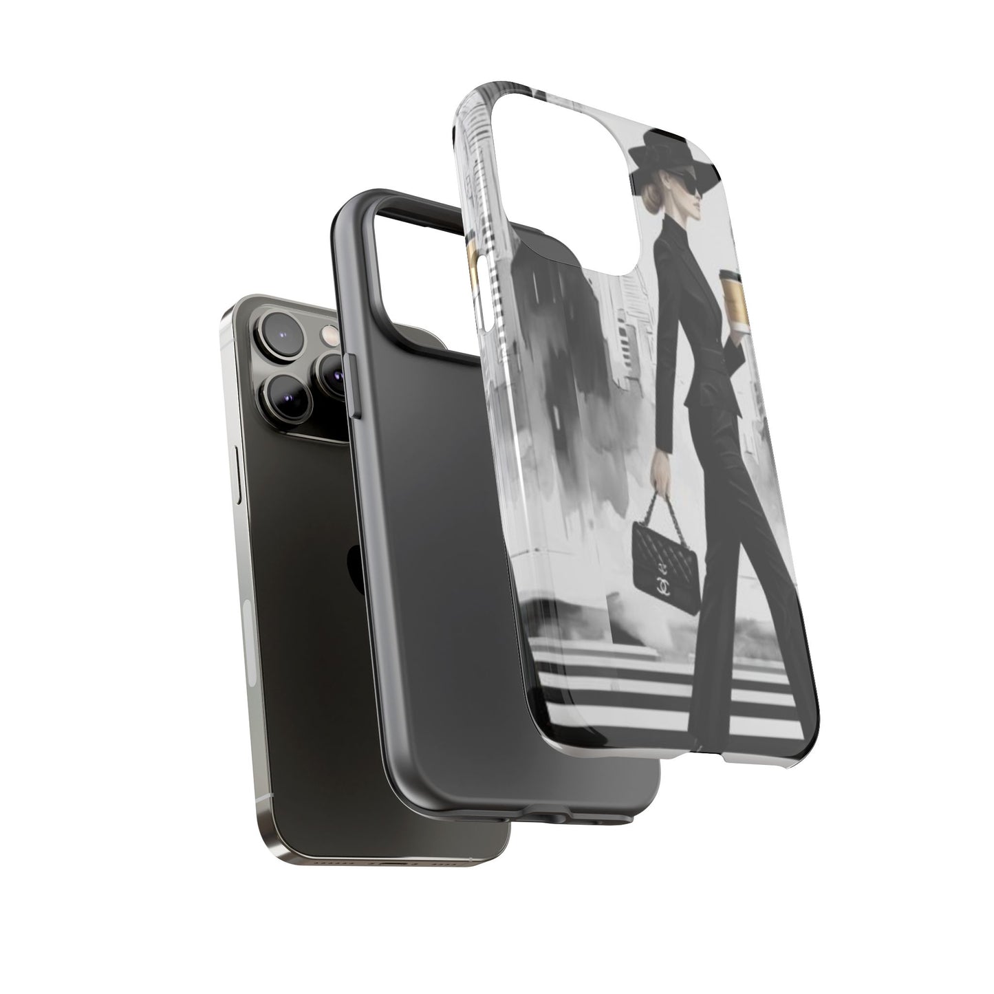 "Chic City Stroll" Mobile Phone Case