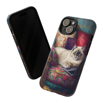 "Purr-sian Productivity" Mobile Phone Case