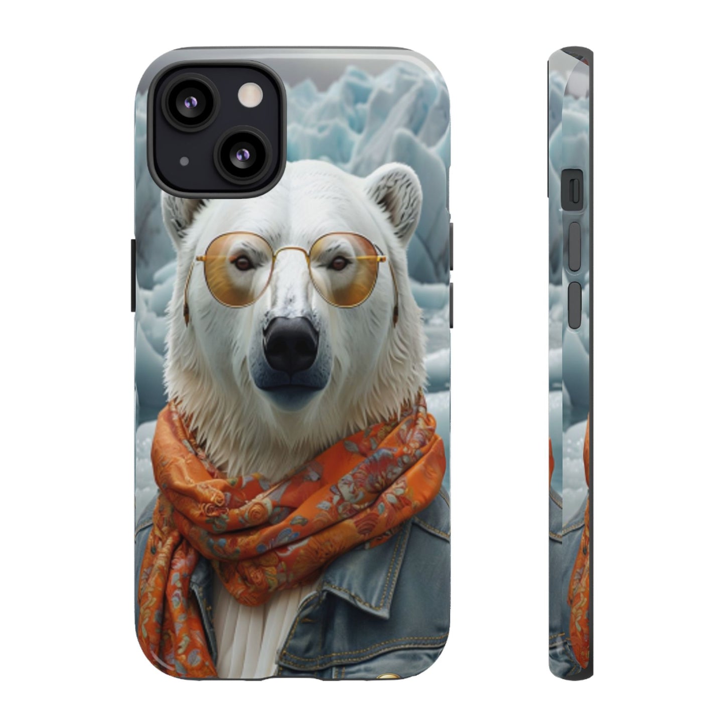 "Urban Zen Polar Bear" Mobile Phone Case
