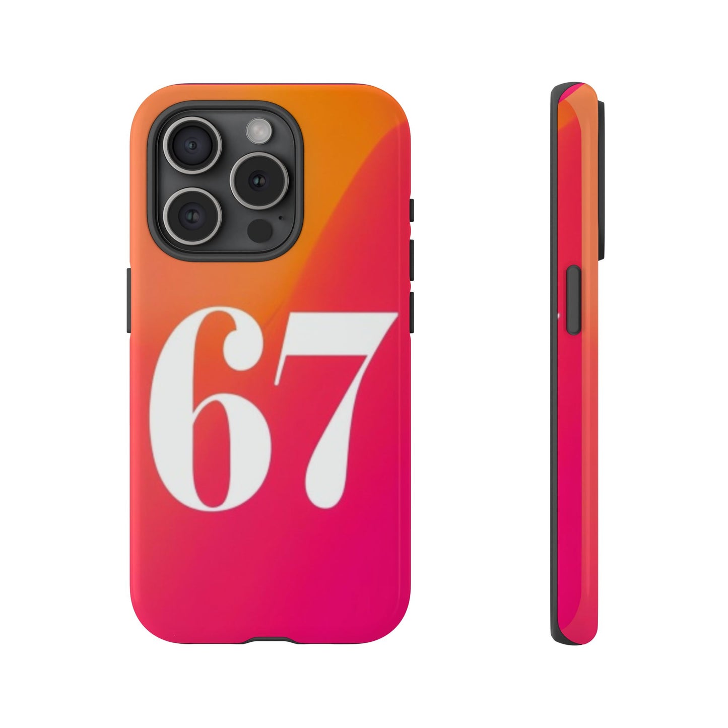 "67" Mobile Phone Case