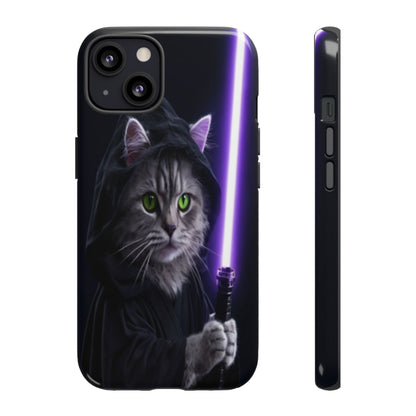 "Jedi Whisker" Mobile Phone Case (purple)