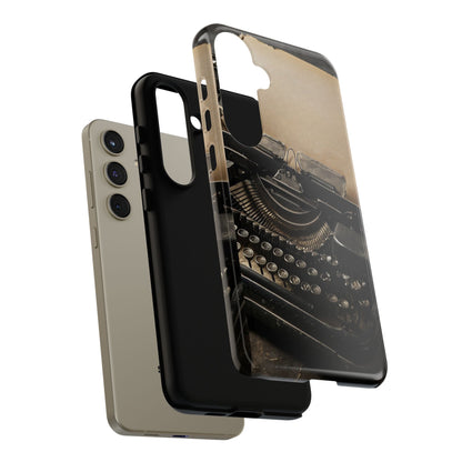 "Fade in. A Writer at the Cusp of Genius" Mobile Phone Case