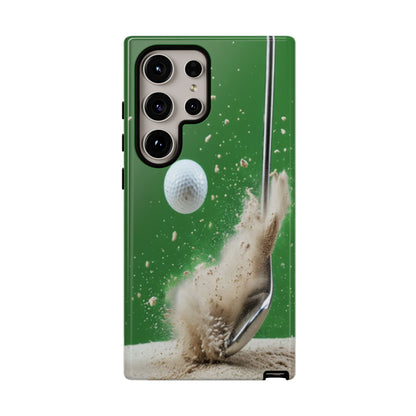 "Bunker Shot" Mobile Phone Case (light green)