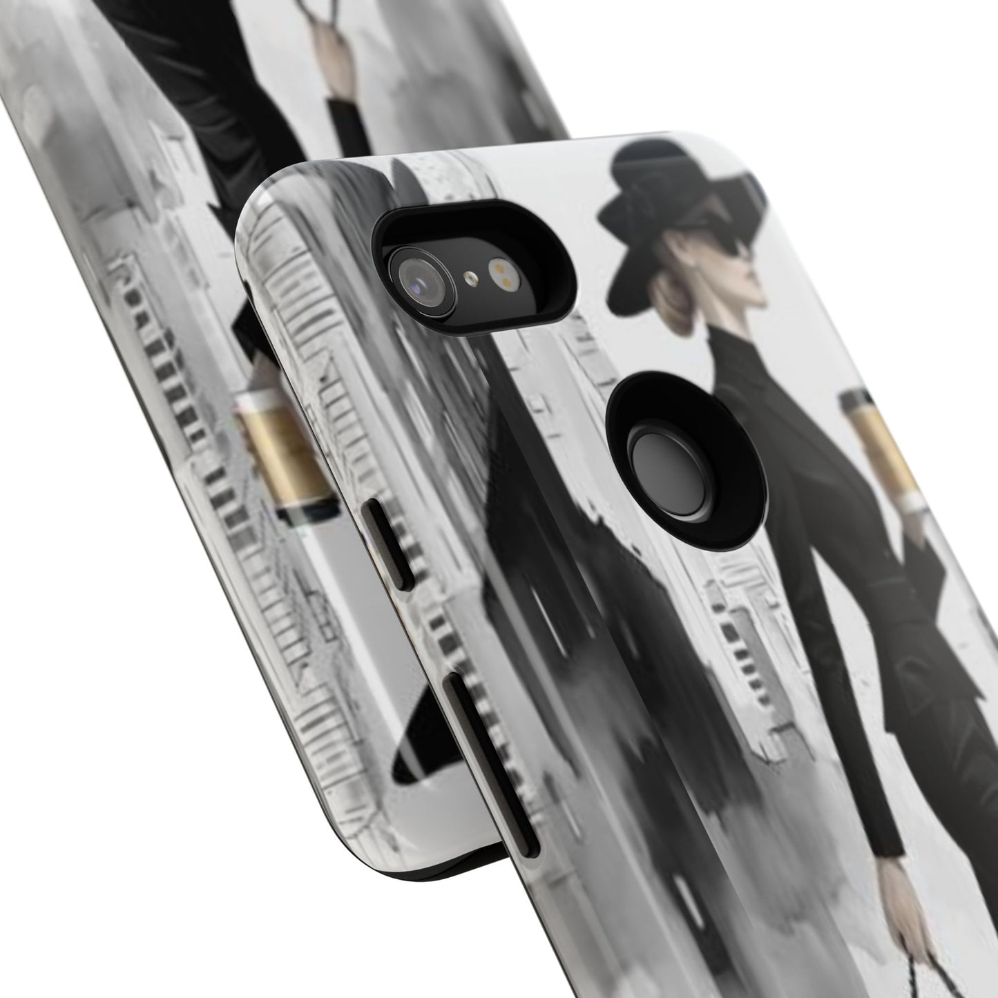 "Chic City Stroll" Mobile Phone Case