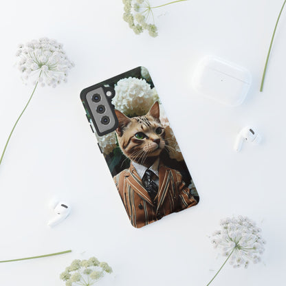 "The Feline Aristocrat" Mobile Phone Case