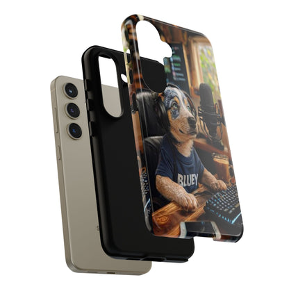 "Blue Heeler - a Tribute to Bluey" Mobile Phone Case