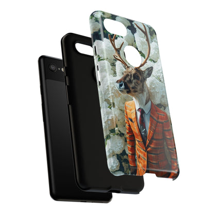 "The Stag" Mobile Phone Case (orange)