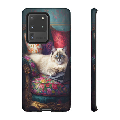 "Purr-sian Productivity" Mobile Phone Case