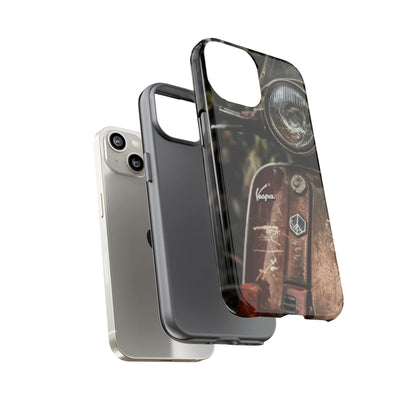 "Vespa. Old Soul, Full Tank" Mobile Phone Case