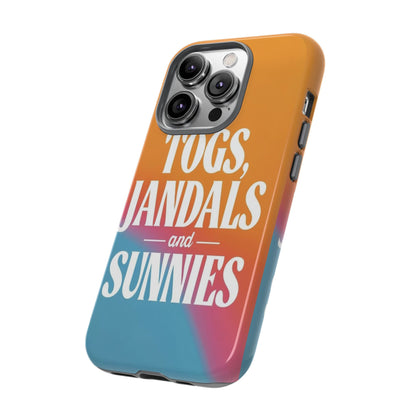 "Togs, Jandals and Sunnies" Mobile Phone Case