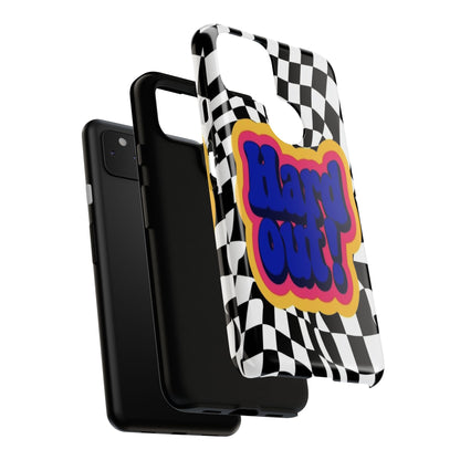 "Hard Out" Mobile Phone Case (blue)