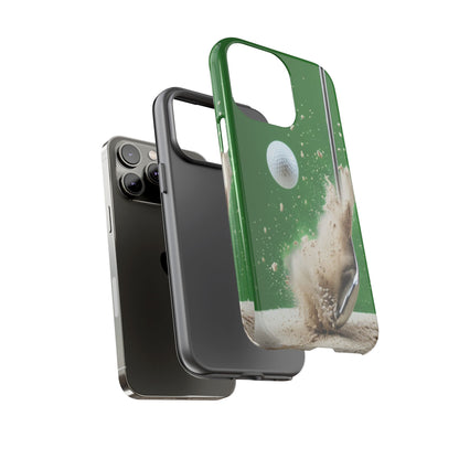 "Bunker Shot" Mobile Phone Case (light green)