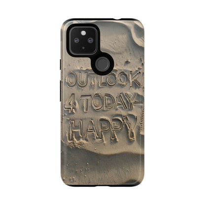 "Life is Short.  Be Happy" Mobile Phone Case