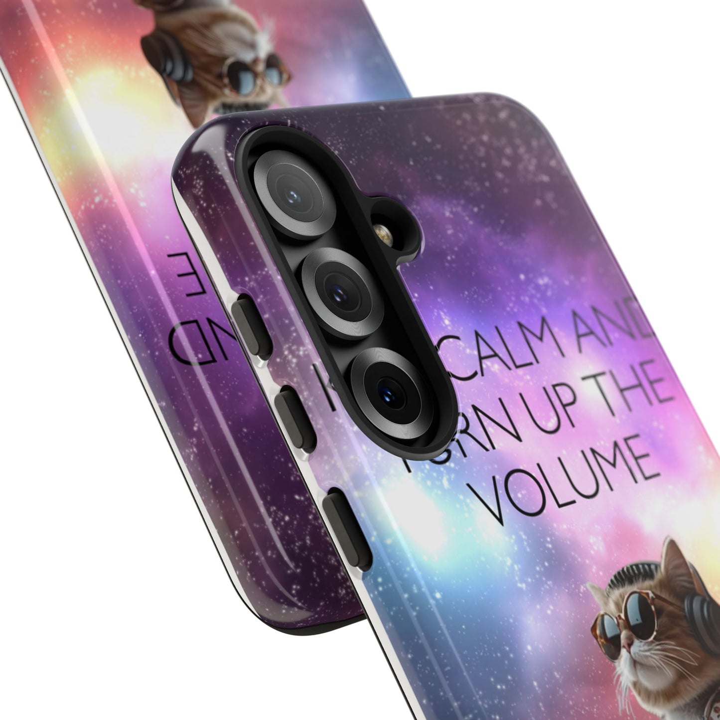 "Keep calm and turn up the Volume" Mobile Phone Case (mix)