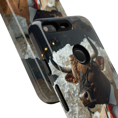"The Genteel Bull" Mobile Phone Case