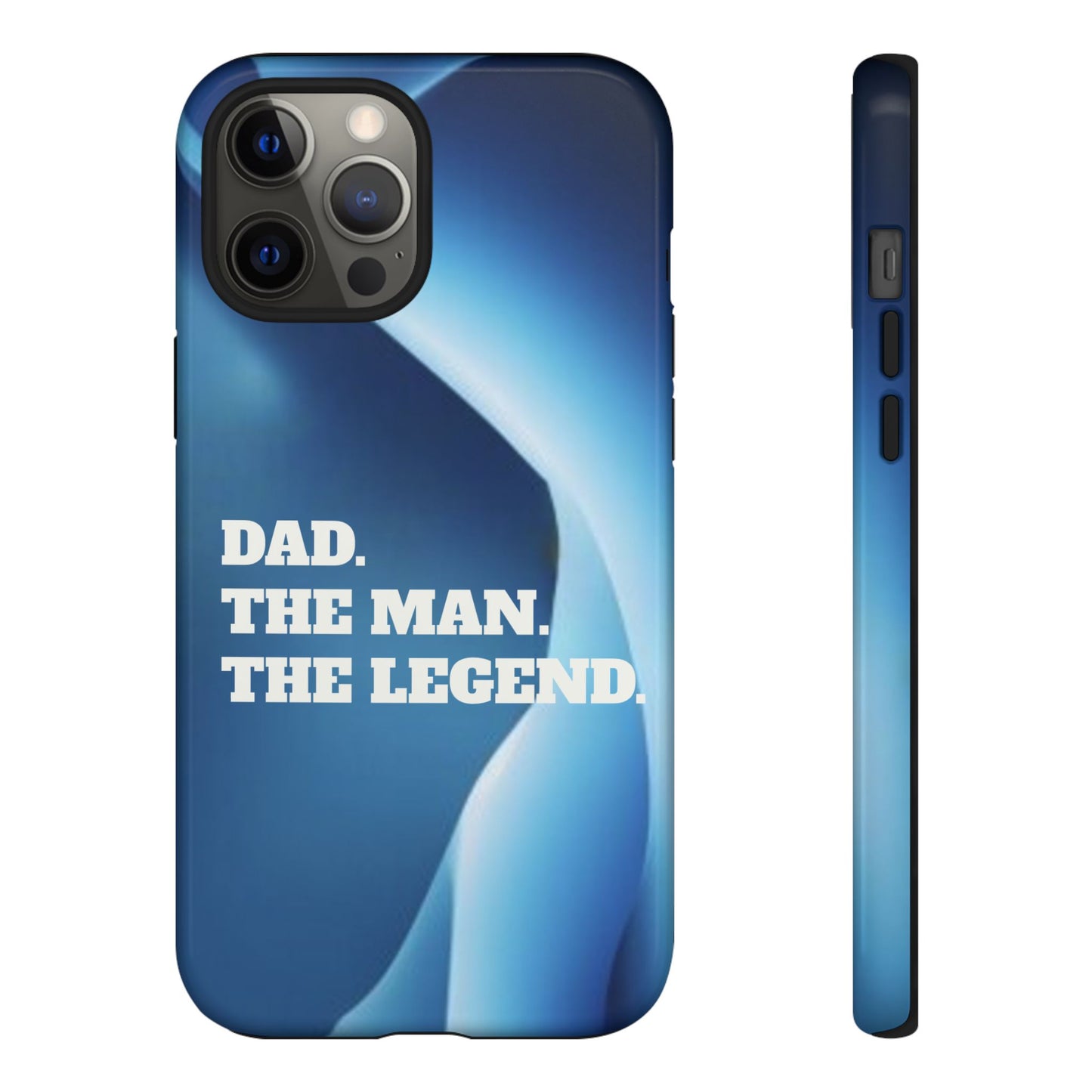 "Dad.  The Man.  The Legend" Mobile Phone Case (blue)