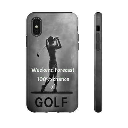 "Weekend Forecast" Mobile Phone Case