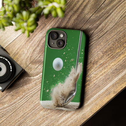 "Bunker Shot" Mobile Phone Case (light green)