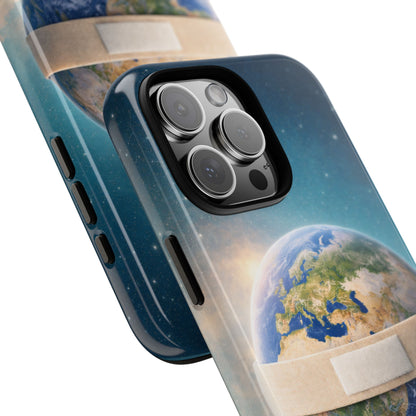 Earth Band Tough Case — Protective Planet Phone Case with Global Design