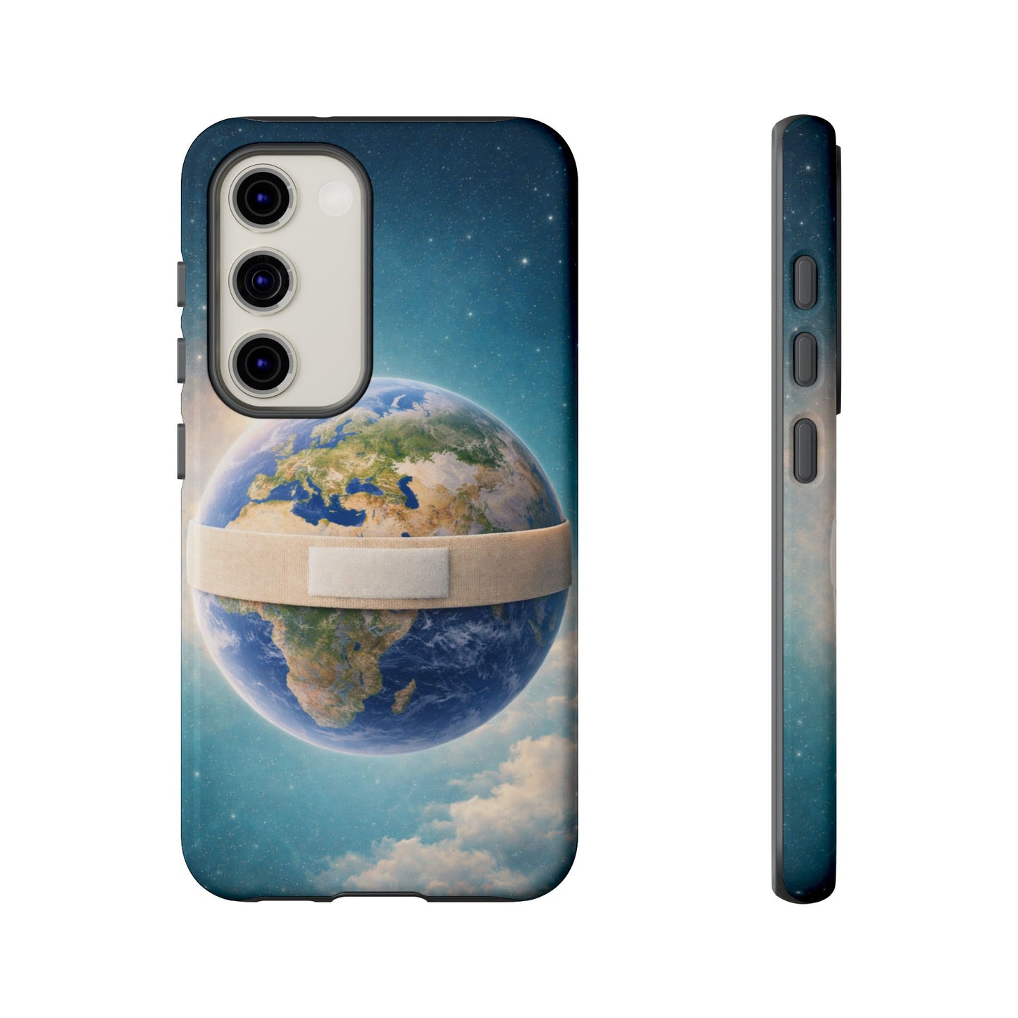 Earth Band Tough Case — Protective Planet Phone Case with Global Design