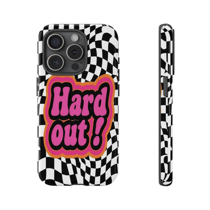 "Hard Out" Mobile Phone Case (pink)