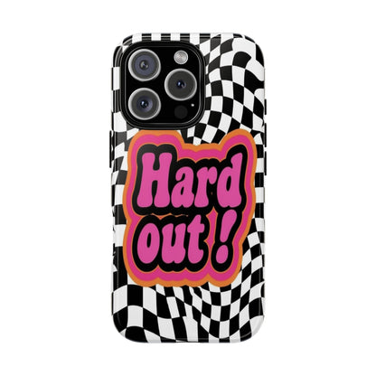 "Hard Out" Mobile Phone Case (pink)