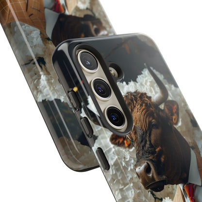 "The Genteel Bull" Mobile Phone Case