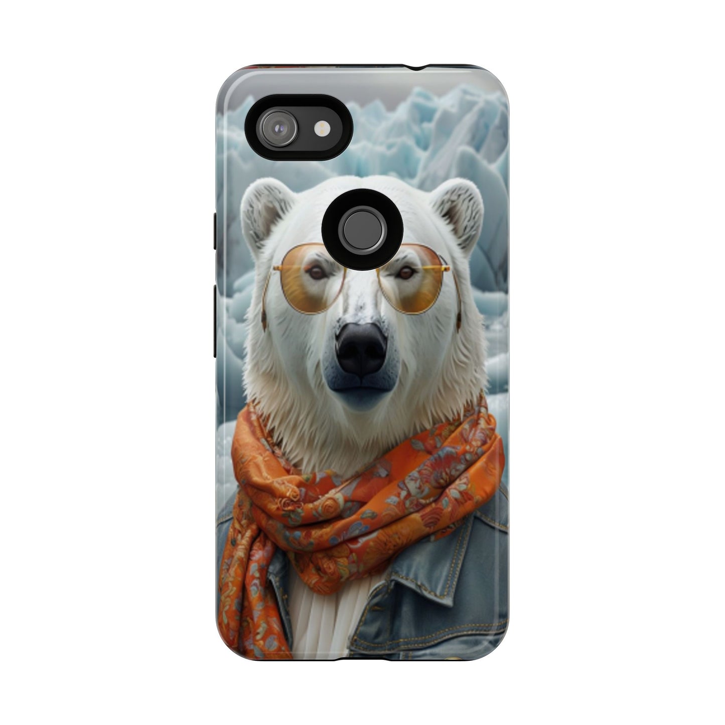 "Urban Zen Polar Bear" Mobile Phone Case
