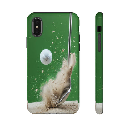 "Bunker Shot" Mobile Phone Case (light green)
