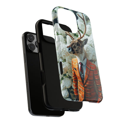 "The Stag" Mobile Phone Case (orange)