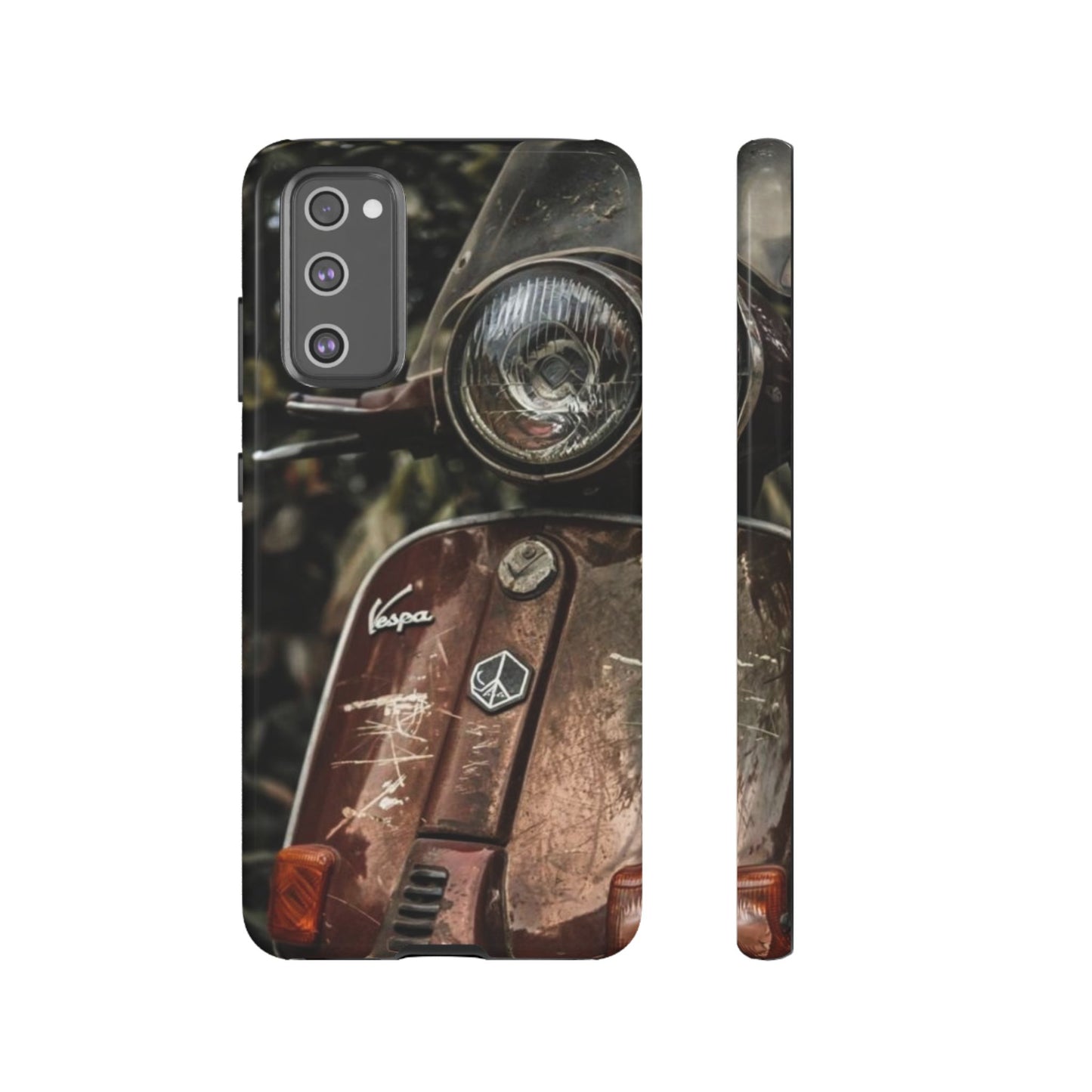 "Vespa. Old Soul, Full Tank" Mobile Phone Case