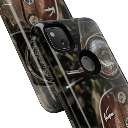 "Vespa. Old Soul, Full Tank" Mobile Phone Case