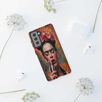 "Frida with a Flask" Mobile Phone Case