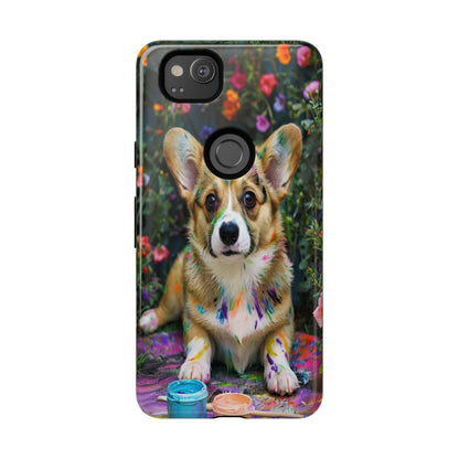 "Paint It Corgi" Mobile Phone Case