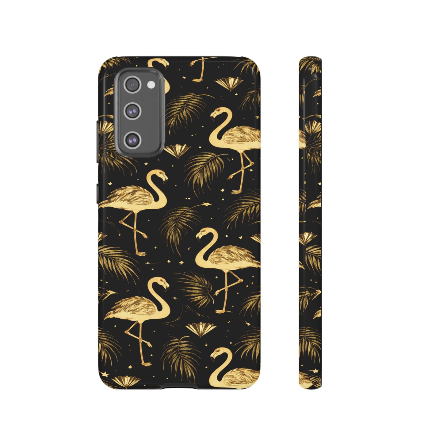 "Gold Flamingo" Mobile Phone Case