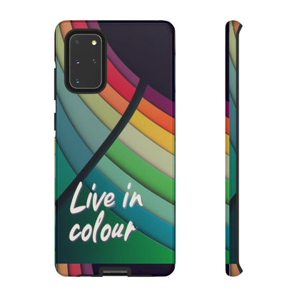 "Live in Colour" Mobile Phone Case