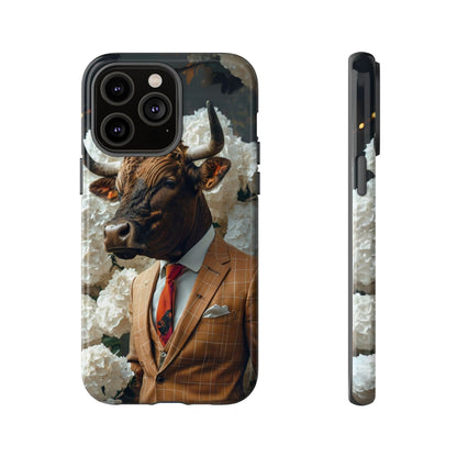 "The Genteel Bull" Mobile Phone Case