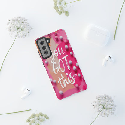"You got This" (golf edition) Mobile Phone Case (pink)