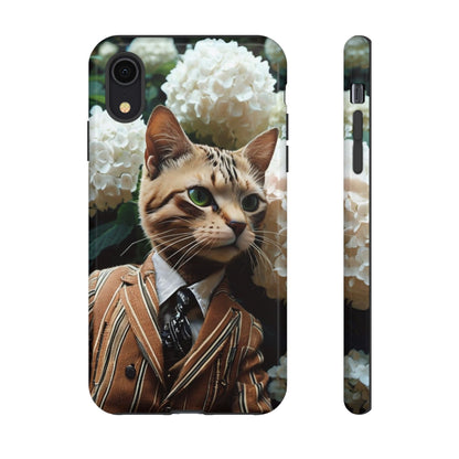 "The Feline Aristocrat" Mobile Phone Case