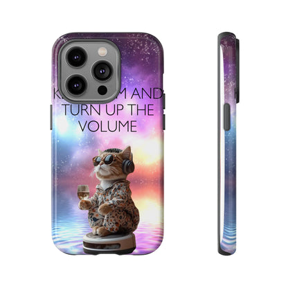 "Keep calm and turn up the Volume" Mobile Phone Case (mix)