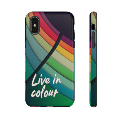 "Live in Colour" Mobile Phone Case