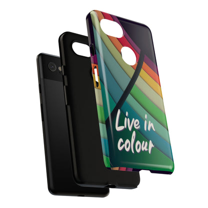 "Live in Colour" Mobile Phone Case
