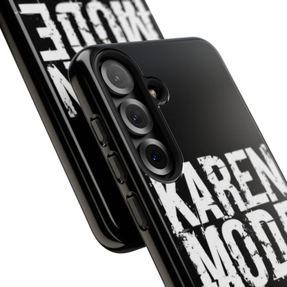 "Karen Mode On" Mobile Phone Case (green)
