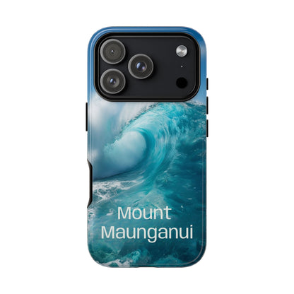 "Mount Maunganui" Mobile Phone Case (green)