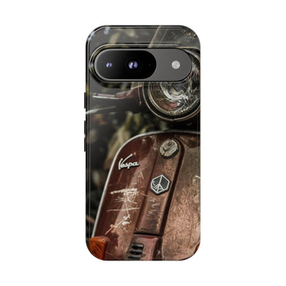 "Vespa. Old Soul, Full Tank" Mobile Phone Case